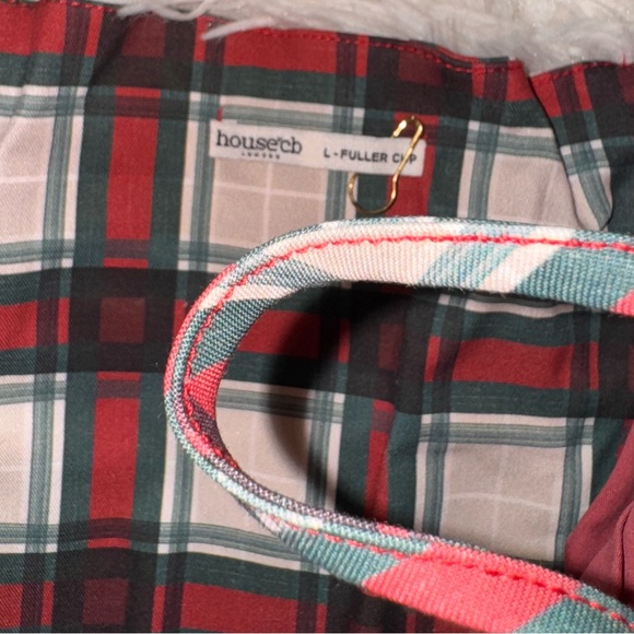 House of CB Checkered Mini Dress - Green and Red - Picture 4 of 6